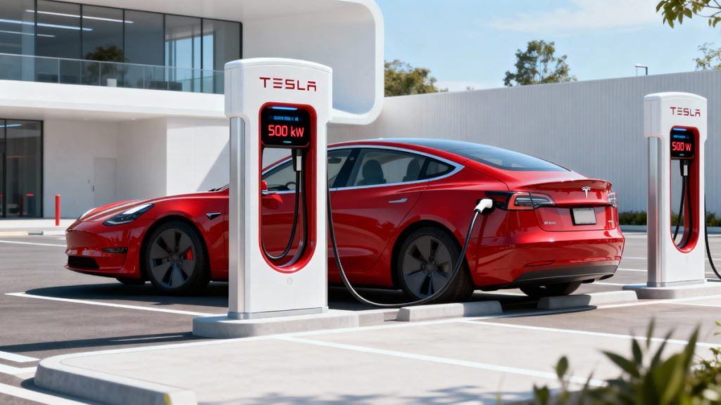 Tesla Superchargeur