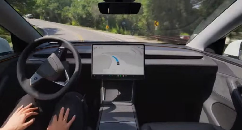 tesla conduite autonome