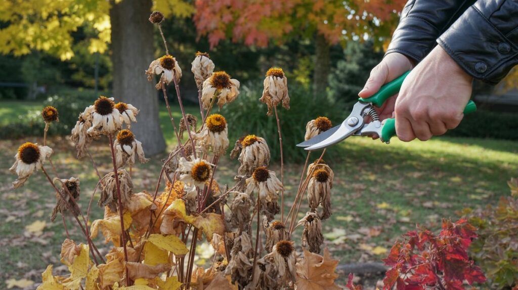 Faut-il vraiment couper toutes les fleurs fanées en automne ? Les pros tranchent et leur réponse surprend