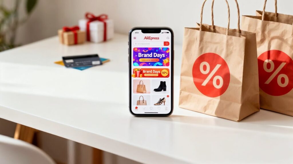 code promo aliexpress brand days