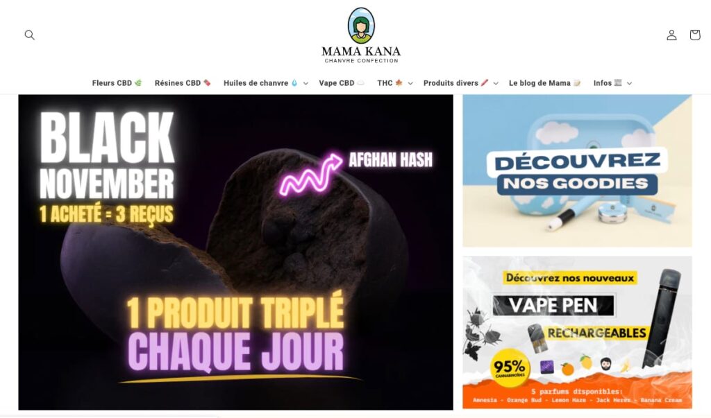 Black Friday MAMA KANA code promo