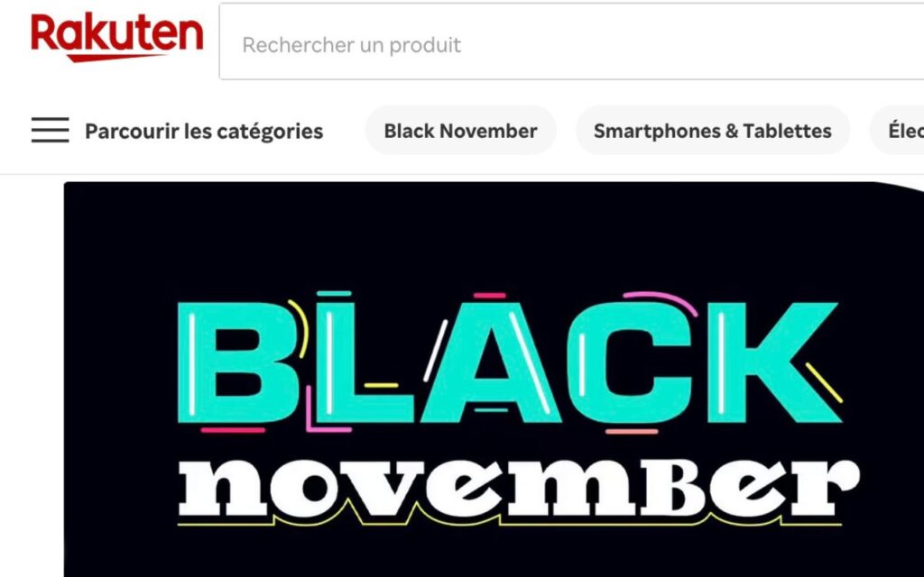 Rakuten Black Friday codes promo