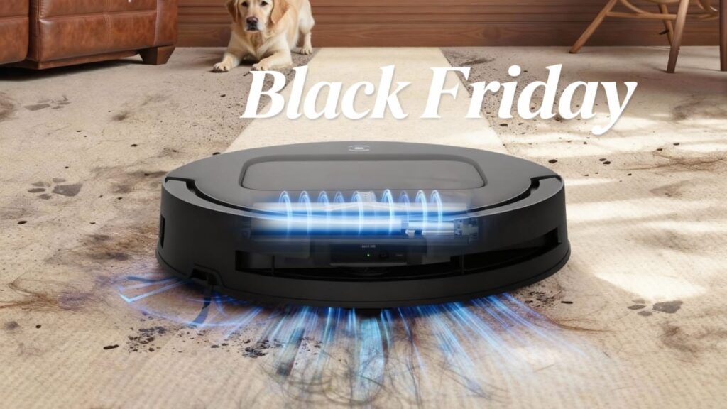 Promo Black Friday aspirateur robot Ecovacs T80 Omni