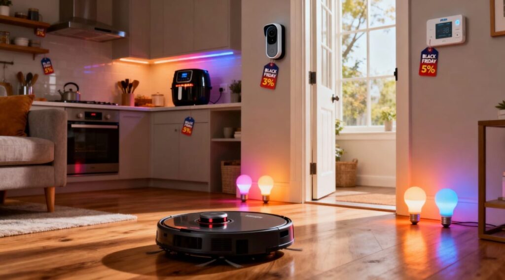 Robot aspirateur, Airfryer, caméras… les deals les plus violents du Black Friday 2025