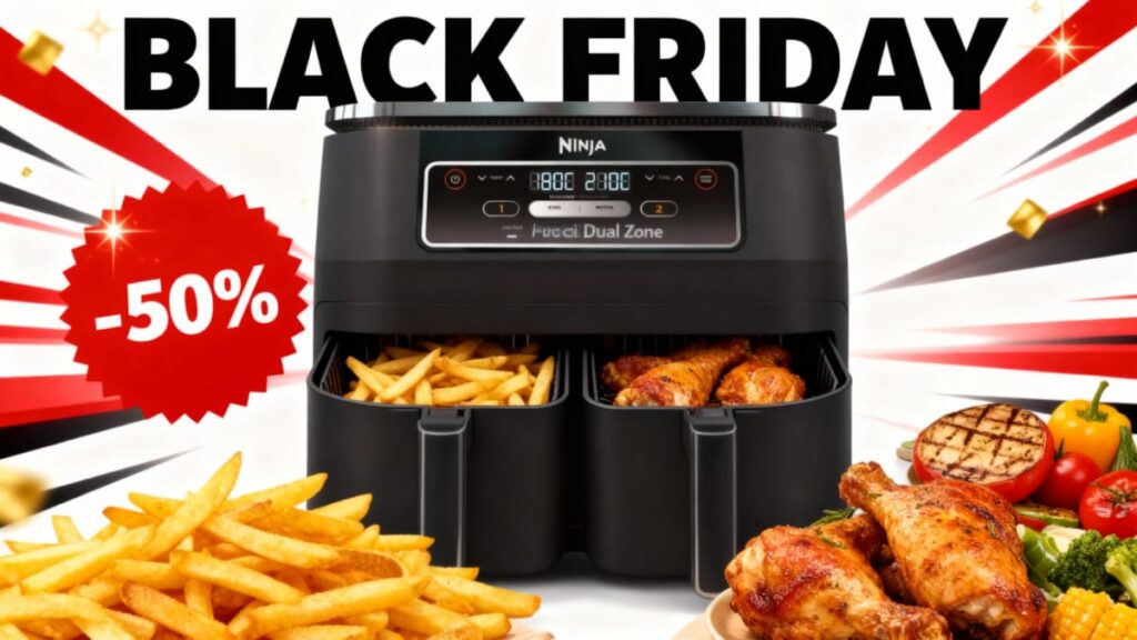 black friday friteuse ninja