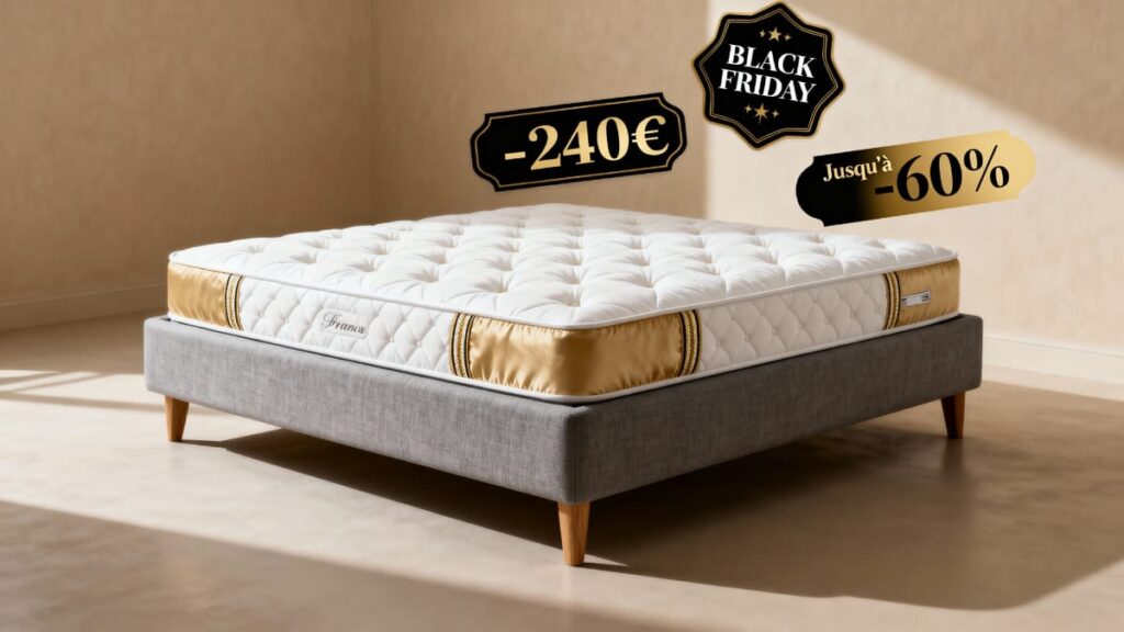 black friday matelas coreme