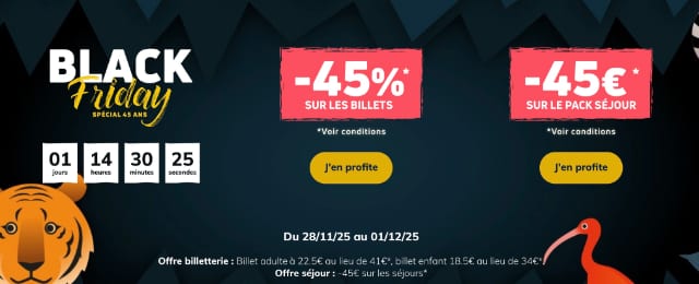 black friday zoo de beauval