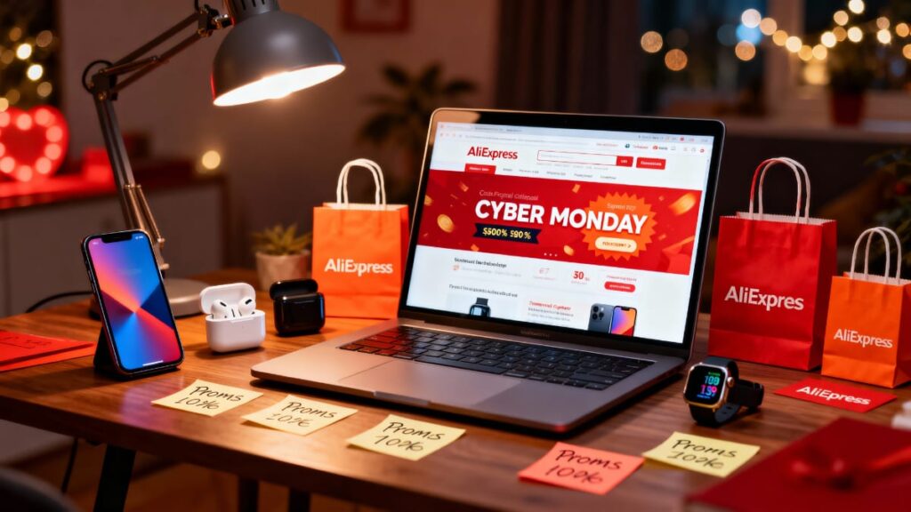 cyber monday aliexpress code promo