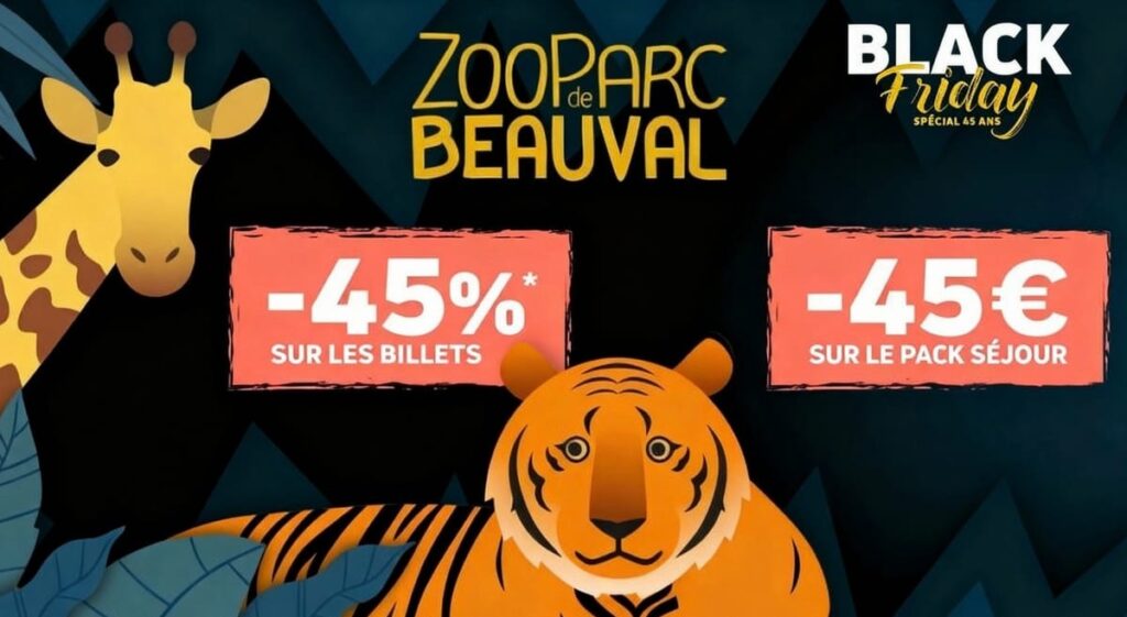 zoo de beauval promo black friday