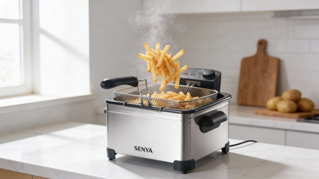 friteuse electrique Senya en promo